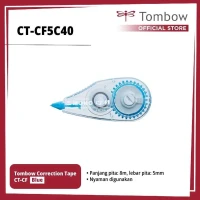 Tip Ex Kertas / Correction Tape Tombow CT-CF5C 40 MONO 5mm x 8mm Transparan...